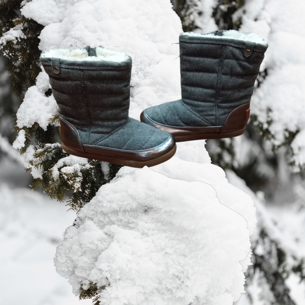 Cozy Quilted Boots with Faux Fur Lining